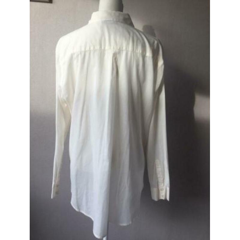 Didi blouse, 100% katoen, ecru maat XXL