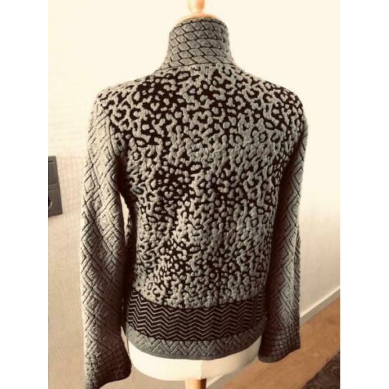 Monari vest maat 38. grijs / zwart