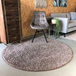 Hoogpolig Vloerkleed rond - Shaggy Collection