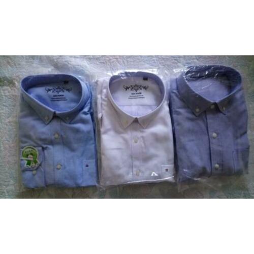 3 Overhemden € 20/3 stuks