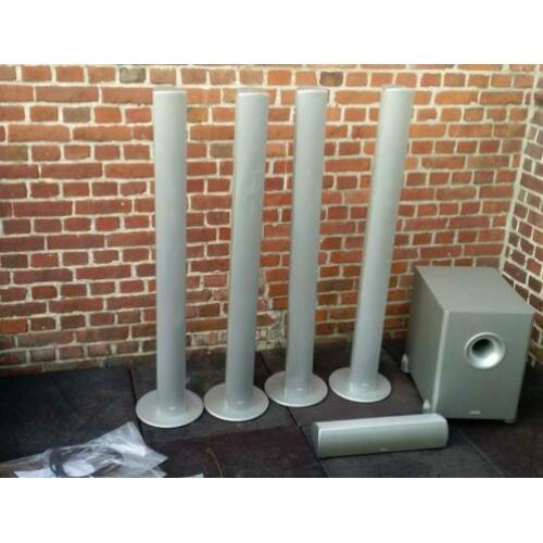 Surroundset Needle Alu Super / Magnat / Actieve subwoofer
