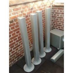 Surroundset Needle Alu Super / Magnat / Actieve subwoofer