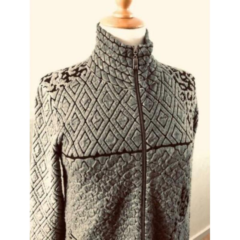Monari vest maat 38. grijs / zwart