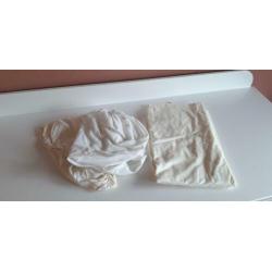 Leander hangwieg met Aerosleep matras en hemeltje
