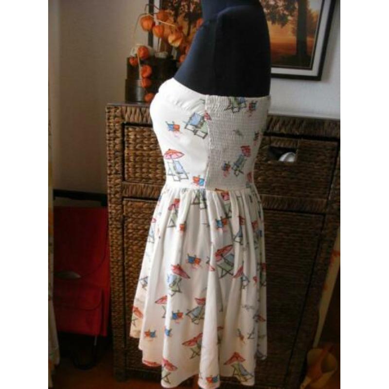 ATMOSPHERE heerlijk zomer jurkje/jurk strapless mt 36