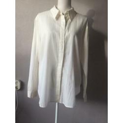 Didi blouse, 100% katoen, ecru maat XXL