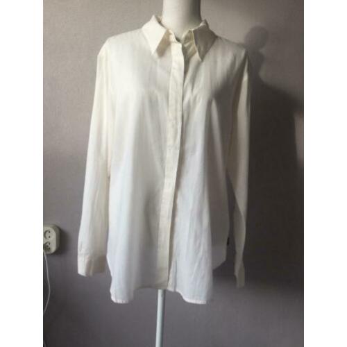 Didi blouse, 100% katoen, ecru maat XXL