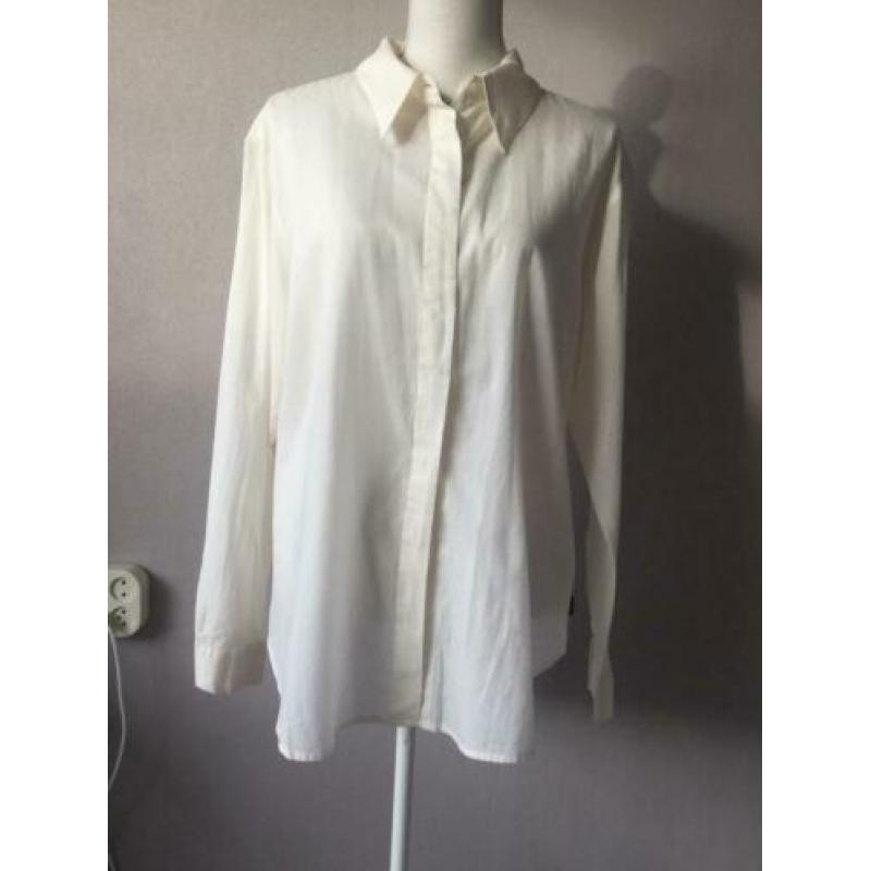 Didi blouse, 100% katoen, ecru maat XXL
