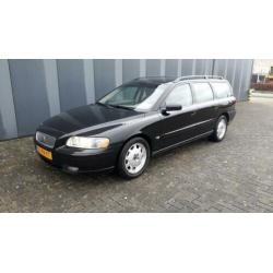 Volvo V70 2.4 D 2004 Zwart airco clima