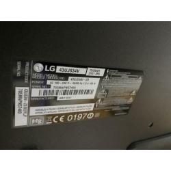LG smart led tv met mankement
