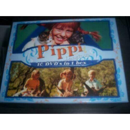 Pippi Langkous de unieke 10-dvd-Shoebox in goede staat