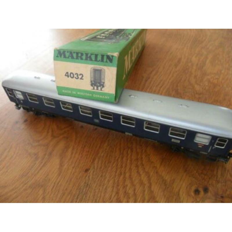 Märklin DB 1ste kl d-rtg artnr 4032+verl in OVP