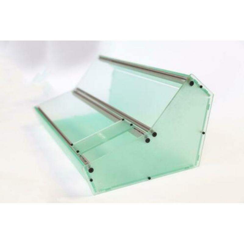 Eurorack case 6U 104HP semi-transparant plexiglas