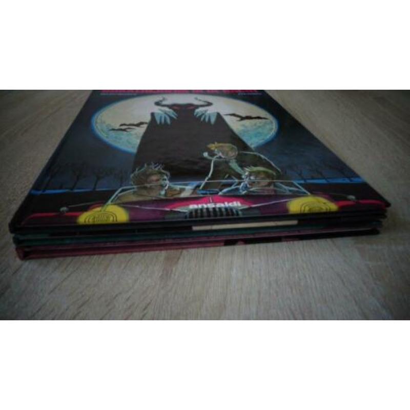Alain Moreua stripboeken hardcover 3 stuks zgan