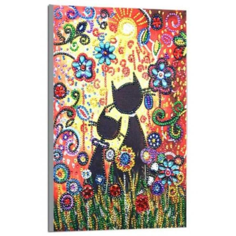 Diamond painting strass/ pebbles steentjes en speciale vorm