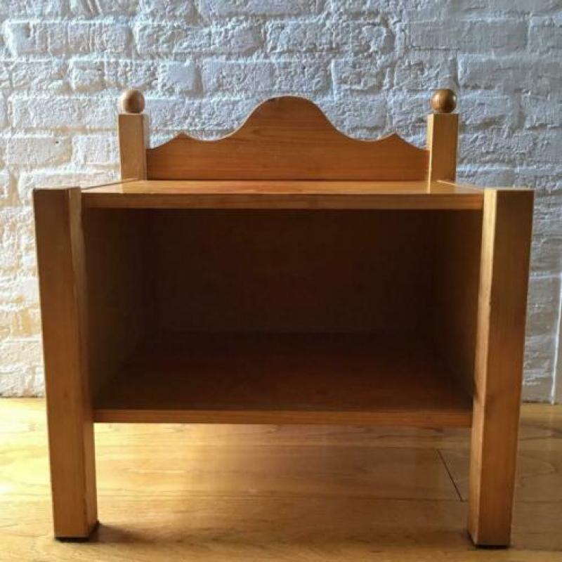 Grenen houten nachtkastje - opknapper - hout