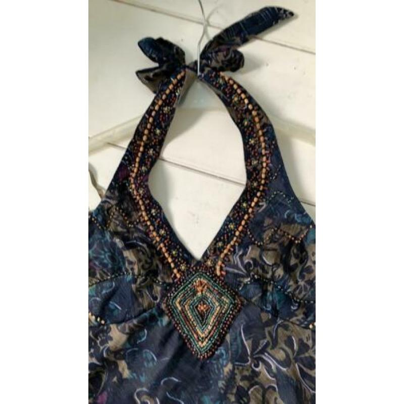 Prachtige bohemian style halter top Vero moda mt S/36