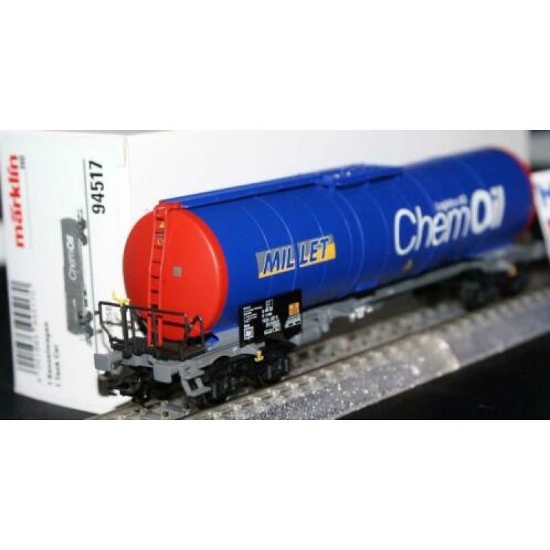 Märklin 94517 Knickkesselwagen Millet/ChemOil