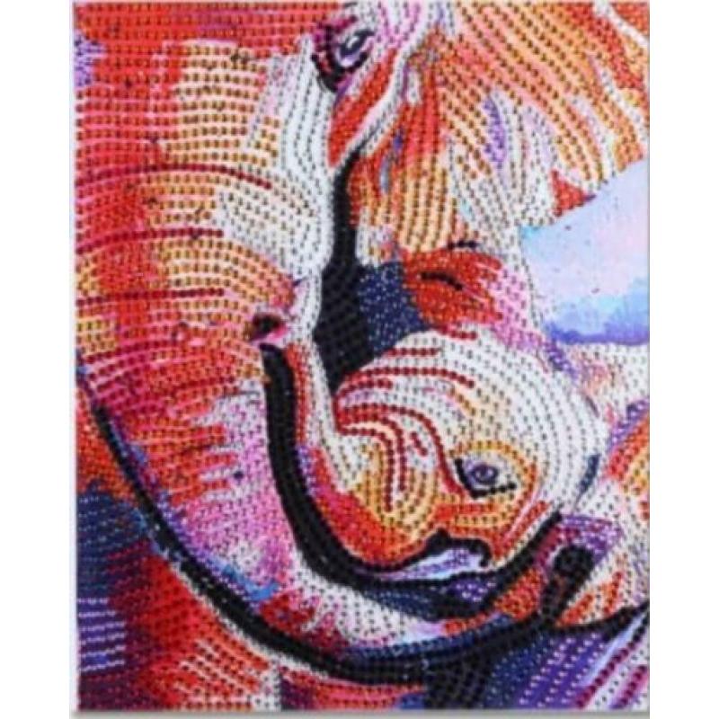 Diamond painting strass/ pebbles steentjes en speciale vorm