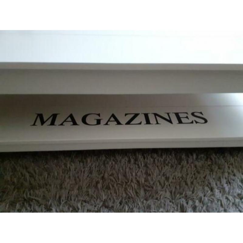mooie witte salontafel Riviera Maison style.