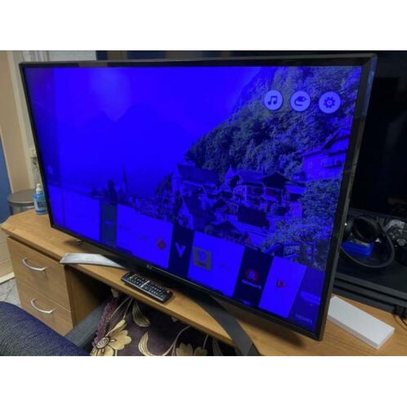 LG smart led tv met mankement