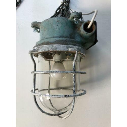 Kokosha Industriële Scheepslamp | Hang/wand lamp | 2 stuks