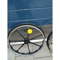 Te koop Rolstoel spaak velg (2 stuks)