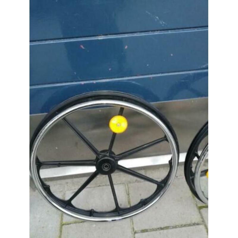 Te koop Rolstoel spaak velg (2 stuks)