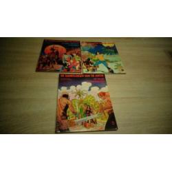 Bannelingen van de aarde stripboeken 3 stuks zeer goede staa