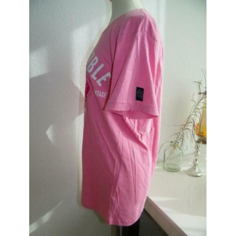 CULT EDITION Heren Shirt Roze Maat L