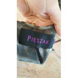ZGAN schitterende grijze top PIESZAK Mt S 36, topje grijs