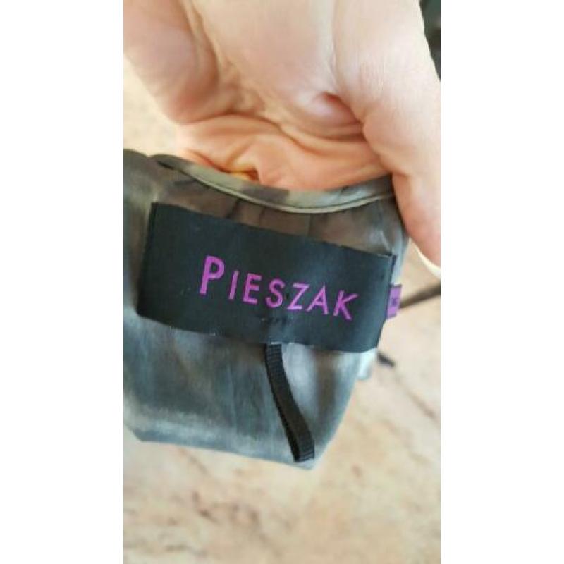 ZGAN schitterende grijze top PIESZAK Mt S 36, topje grijs