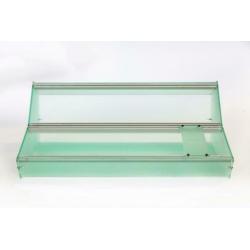 Eurorack case 6U 104HP semi-transparant plexiglas