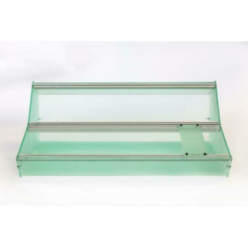 Eurorack case 6U 104HP semi-transparant plexiglas