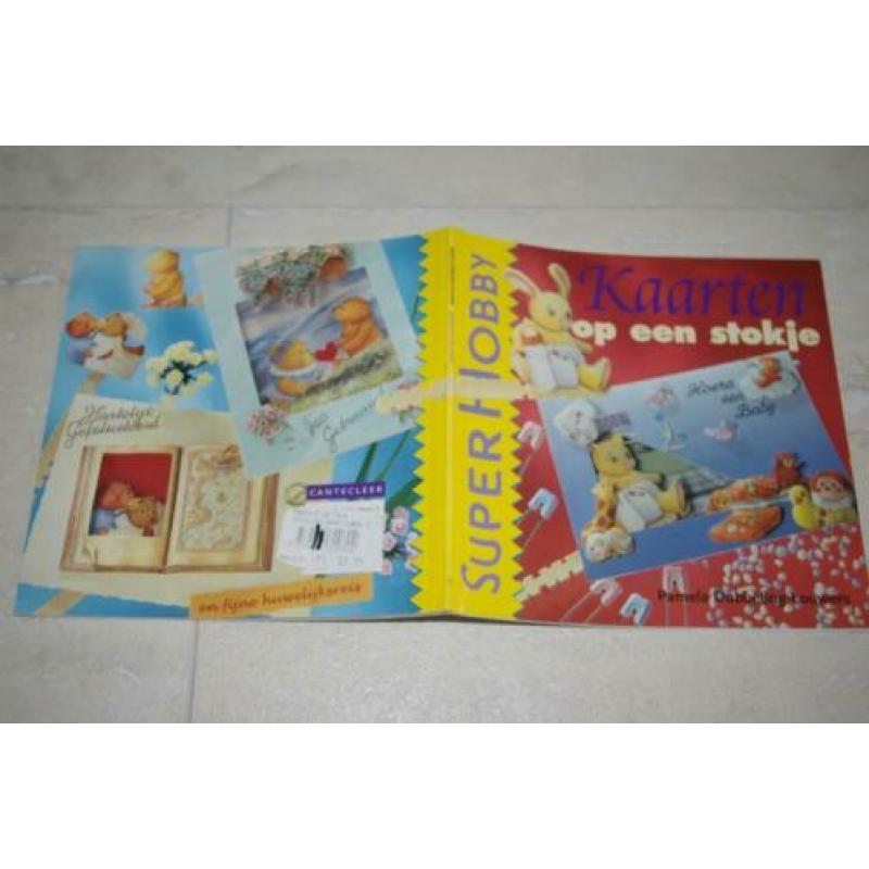 10 verschillende hobbyboekjes. Z.g.a.n.