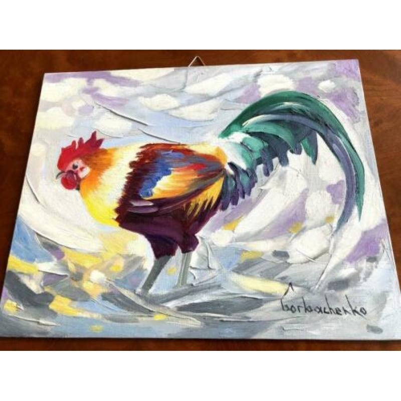 origineel olieverf schilderij - 012
