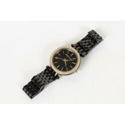 Michael Kors horloge zwart met diamanten MK-3322