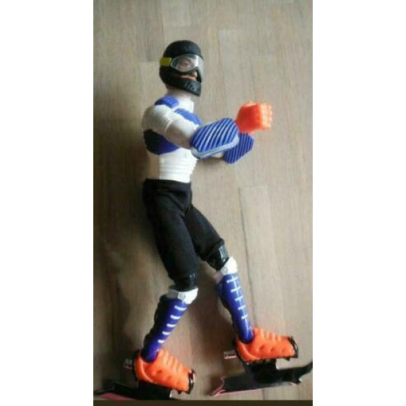 Action man op schaats