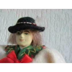Polen pop Poolse danser handgemaakt Krakau 25 cm
