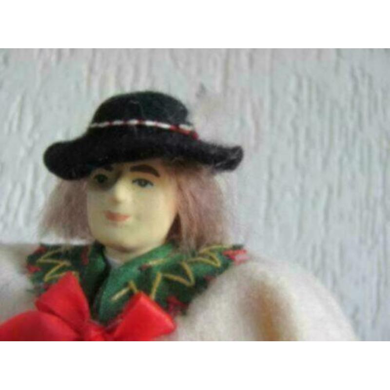 Polen pop Poolse danser handgemaakt Krakau 25 cm