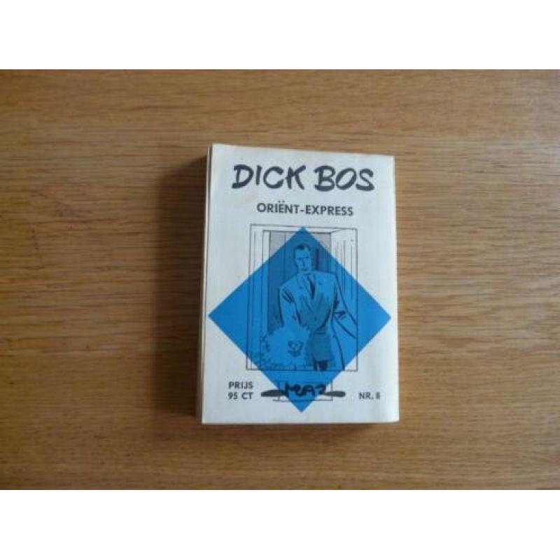 Dick Bos. Oriënt-Express (Nr. 8 ruitserie, 1965). Zeldzaam.