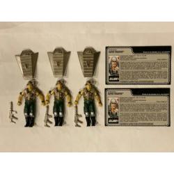 3 x GI Joe Super Trooper + Mail-in filecard