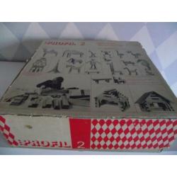 Te koop vintage / retro hout bouw doos: Profil 2 / 300 stuks