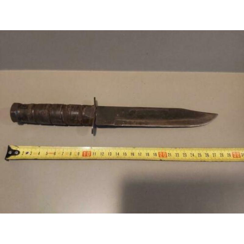 KA-BAR US Army Navy seal overlevingsmes W02 WW2