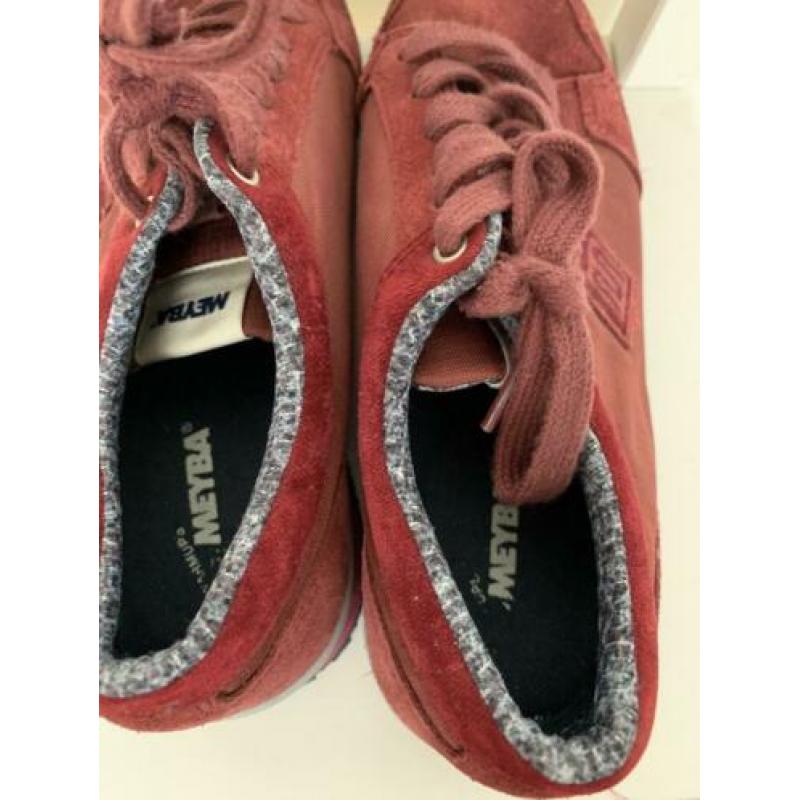 Meyba sneaker Bordeaux rood maat 40
