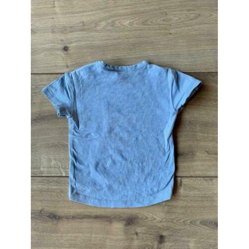 Z.g.a.n. Blauw shirtje met borzakje, Prénatal, maat 80