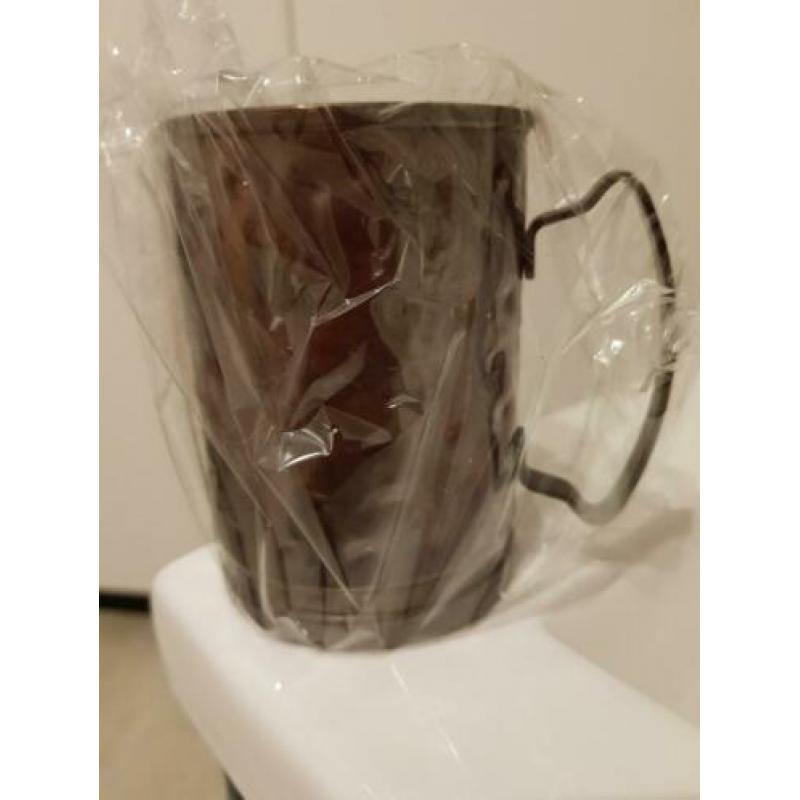 Moscow mule Hammered copper mugs. World mm-200. Libbey