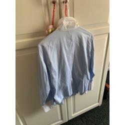 BLOUSE JOSEPHINE 44. Lichtblauw. Werkelijk zgan