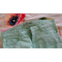 Mintgroene Skinny Jeans - Sublevel Trademark - Maat 38