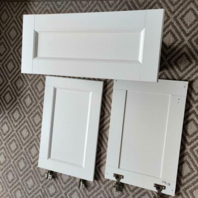 IKEA Besta, vassbo deurtjes fronten lade, wit.